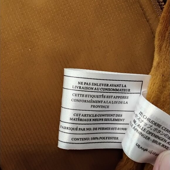 Ariat Men's Tan and Navy Quilted Vest. Excellent Condition.. XLT - Picture 6 of 7